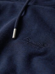 Superdry Navy Essential Logo Hoodie - Image 7 of 8