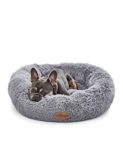 Silentnight Grey Calming Donut Pet Bed - Image 1 of 6