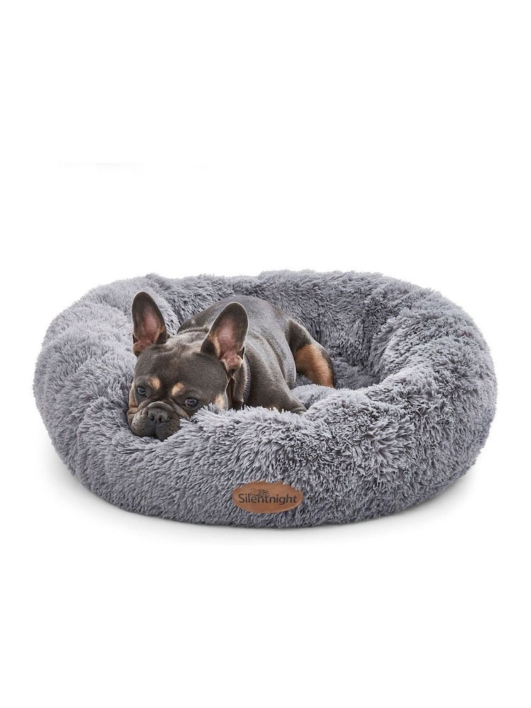Silentnight Grey Calming Donut Pet Bed - Image 1 of 6