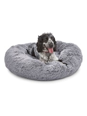 Silentnight Grey Calming Donut Pet Bed - Image 5 of 6