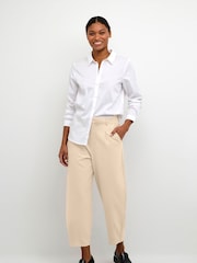 Kaffe Merle Cropped Suit: Trousers - Image 3 of 6