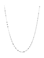 Oliver Bonas Silver Plated Renata Beaded Chain Necklace - Image 1 of 5