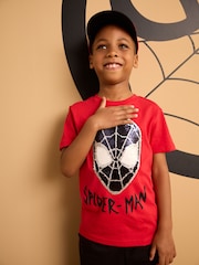 Spider-Man Red Flippy Sequin License T-Shirt (3-16yrs) - Image 6 of 6