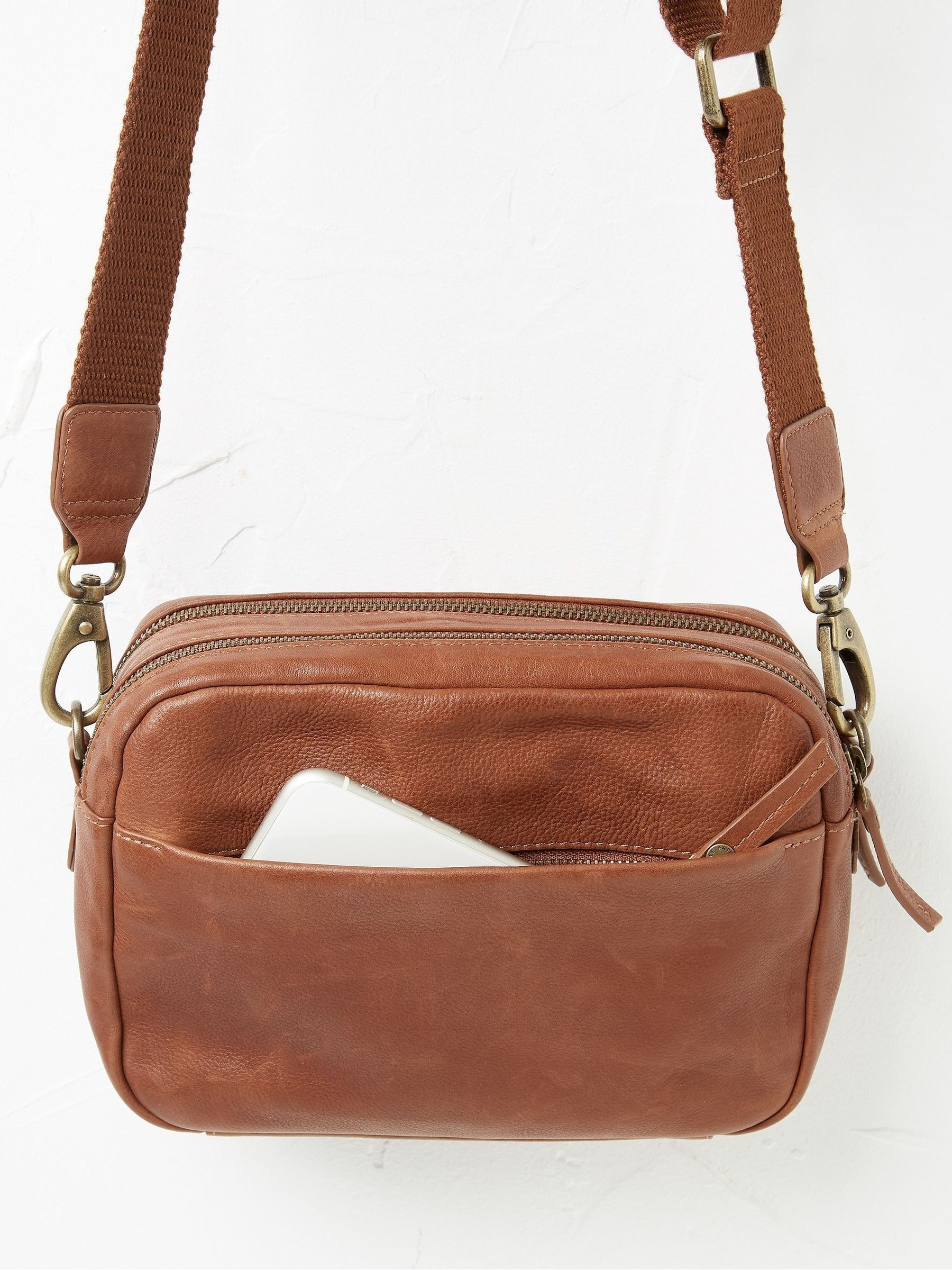 Buy FatFace Neutral Tan The Oslo Camera Cross body Bag from Next United Arab Emirates