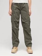 Superdry Green Parachute Grip Cargo Utility Trousers - Image 1 of 10