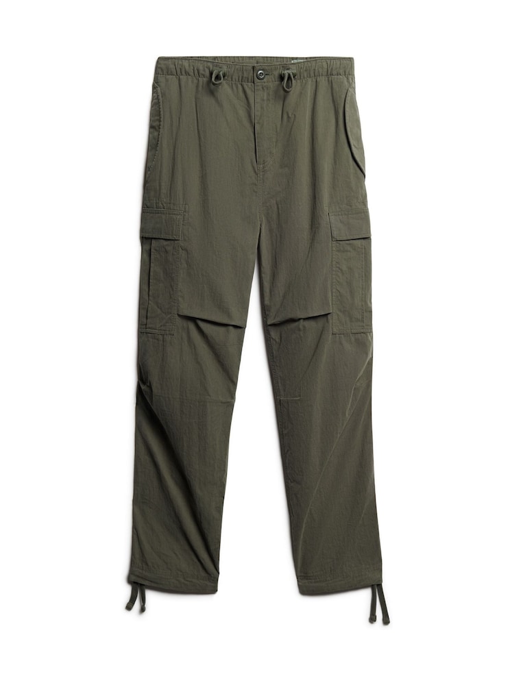 Superdry Green Parachute Grip Cargo Utility Trousers - Image 10 of 10
