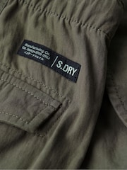 Superdry Green Parachute Grip Cargo Utility Trousers - Image 9 of 10