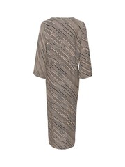 Kaffe Sophia V-Neck Midi Length Wrap Dress - Image 6 of 6