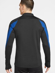 Nike Black/Grey Therma-FIT Academy Half Zip Training Top - Image 2 of 3