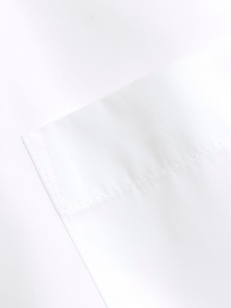 River Island White Poplin Boyfriend Shirt - Image 6 of 6