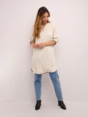 Kaffe Loose Fit Mira Long Sleeve Tunic - Image 3 of 6