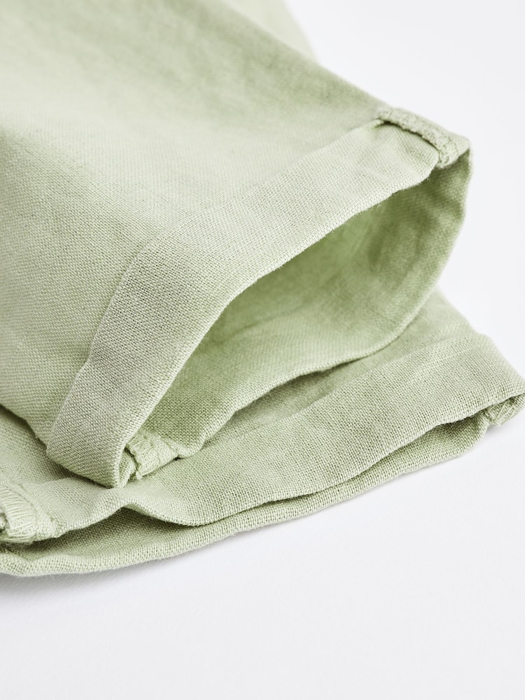 Salbeigrün - Baby-Set mit Hemd, Hose und Hosenträgern aus 100 % Baumwolle, 4-teilig (0M.–2J.) - Bild 13 von 13 Salbeigrün - Baby-Set mit Hemd, Hose und Hosenträgern aus 100 % Baumwolle, 4-teilig (0M.–2J.) - Bild 13 von 13