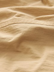 Camel Brown Parachute Pull On Cargo Trousers - Image 7 of 7