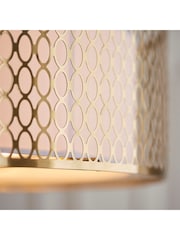 Gallery Home Gold Flush Ceiling Fitting Keela Ceiling Light - Image 4 of 7