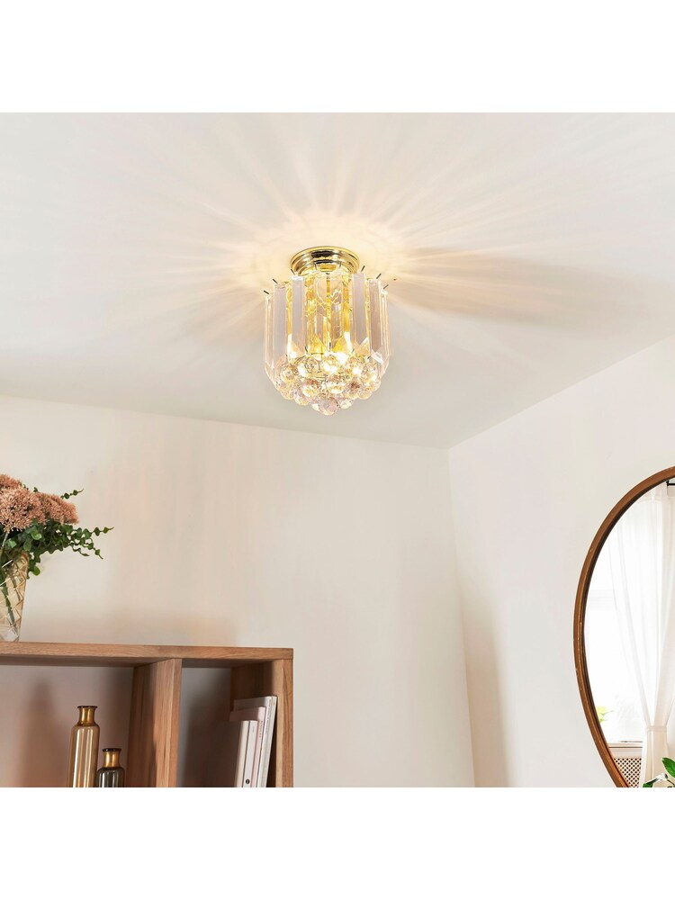 Gallery Home Brass Mato Ceiling Light - Image 1 of 8 Gallery Home Brass Mato Ceiling Light - Image 1 of 8
