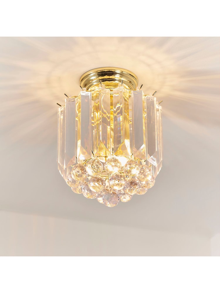 Gallery Home Brass Mato Ceiling Light - Image 2 of 8 Gallery Home Brass Mato Ceiling Light - Image 2 of 8