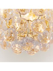 Gallery Home Brass Mato Ceiling Light - Image 7 of 8