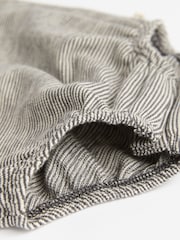 Monochrome Stripe Baby 100% Cotton Jersey Bloomer Romper 3 Pack (0mths-3yrs) - Image 13 of 14