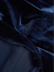 Monsoon Asymmetrical Velvet Jumpsuit - 4суретінің 4 суреті