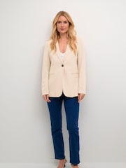 Kaffe  KAsakura Single Breasted Blazer - Image 3 of 6