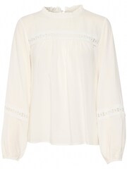 Kaffe Freya Lace White Blouse - Image 5 of 6