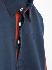 Joules Try Navy Blue Rugby Sweatshirt - Image 5 of 8