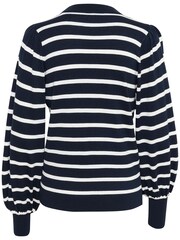 Kaffe Kamala Striped Knit Pullover Jumper - Image 6 of 6