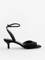 Black Forever Comfort® Low Heeled Sandals - Image 2 of 5