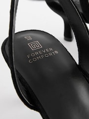 Black Forever Comfort® Low Heeled Sandals - Image 5 of 5