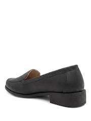Pavers Black Smart Block Moccasins Heels - Image 4 of 6