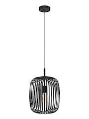 Eglo Black Romazzina Caged Modern Pendant - Image 2 of 3