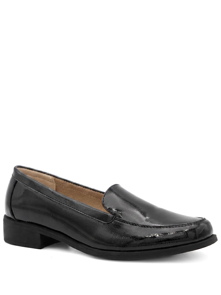Pavers Black Ground Smart Block Moccasins Heels - Image 2 of 6 Pavers Black Ground Smart Block Moccasins Heels - Image 2 of 6