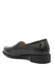 Pavers Black Ground Smart Block Moccasins Heels - Image 4 of 6