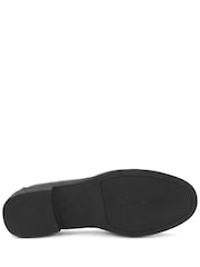 Pavers Black Ground Smart Block Moccasins Heels - Image 6 of 6