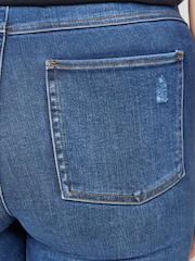 SPANX® Medium Control Distressed Denim Skinny Jeans - Image 4 of 5