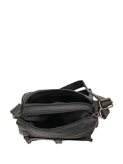 Pavers Black Multi-Pocket Cross-Body Bag - Image 4 of 4