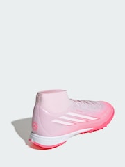 adidas Pink F50 Sparkfusion League Mid Cut Turf Football Boots - Image 2 of 4
