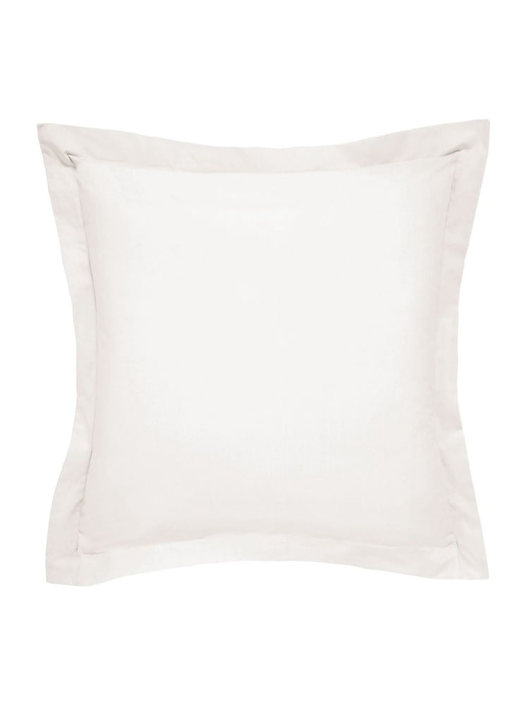 Bedeck Of Belfast Cream 1000 Thread Count Egytian Cotton Sateen Square Pillowcase - Image 2 of 3