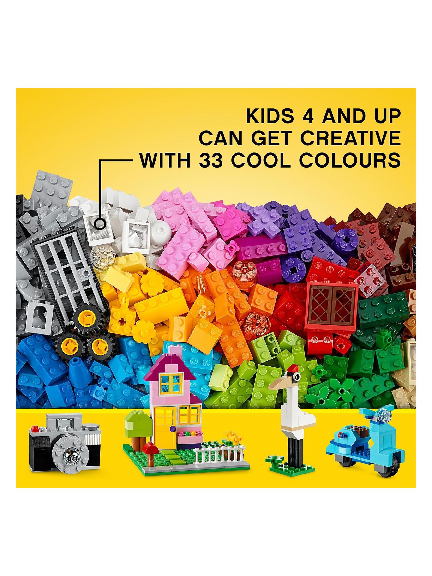 Buy LEGO Classic Large Creative Brick Storage Box Set 10698 from the Next UK online shop