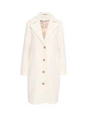 Kaffe Anne Notch Lapel Teddy Coat - Image 4 of 5