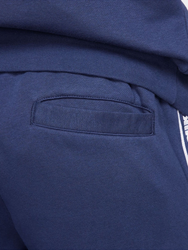 Nike Blue Club Fleece Hooded Tracksuit - Image 7 of 9