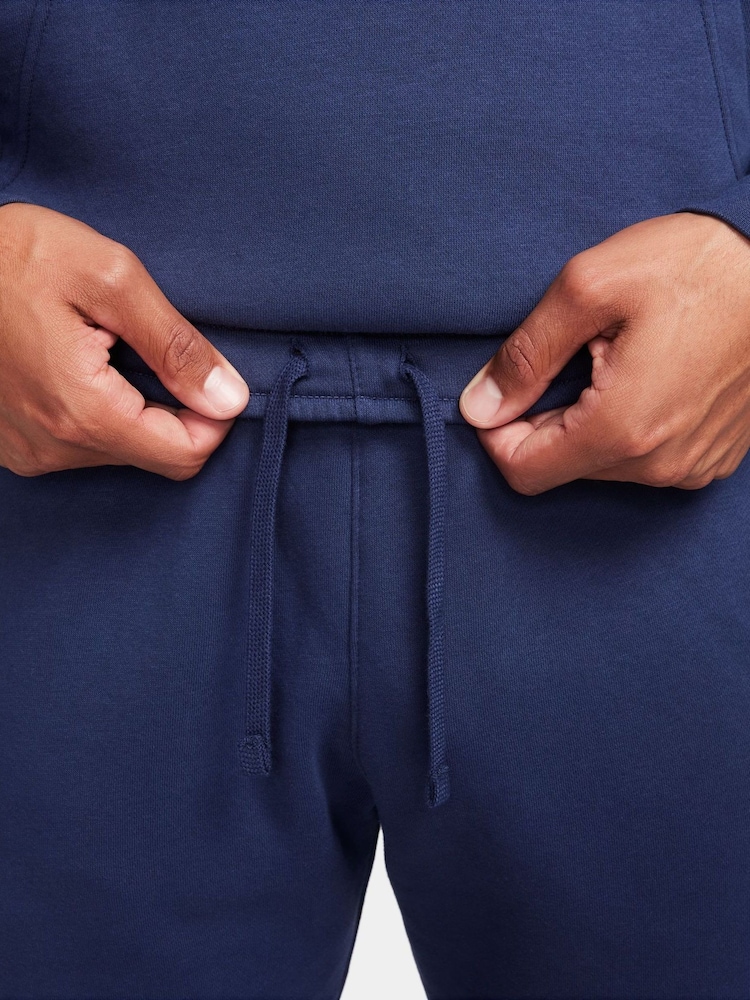 Nike Blue Club Fleece Hooded Tracksuit - Image 8 of 9