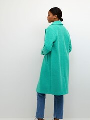 Kaffe Anne Notch Lapel Teddy Coat - Image 2 of 5