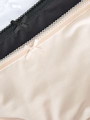Praline Nude Bikini Microfibre Knickers 7 Pack - Image 5 of 5