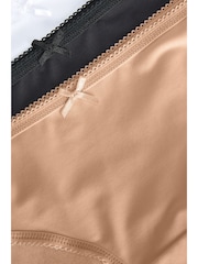 Praline Nude Bikini Microfibre Knickers 7 Pack - Image 9 of 9