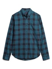 Синий - Superdry Vintage 100% хлопок - Изображение 6 из 6