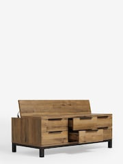 Dark Bronx Large Coffee Table With Drawers - Image 6 of 10