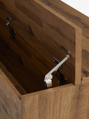 Dark Bronx Large Coffee Table With Drawers - Image 9 of 10