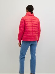 Kaffe Pink Lira Padded Puffer Jacket - Image 2 of 7