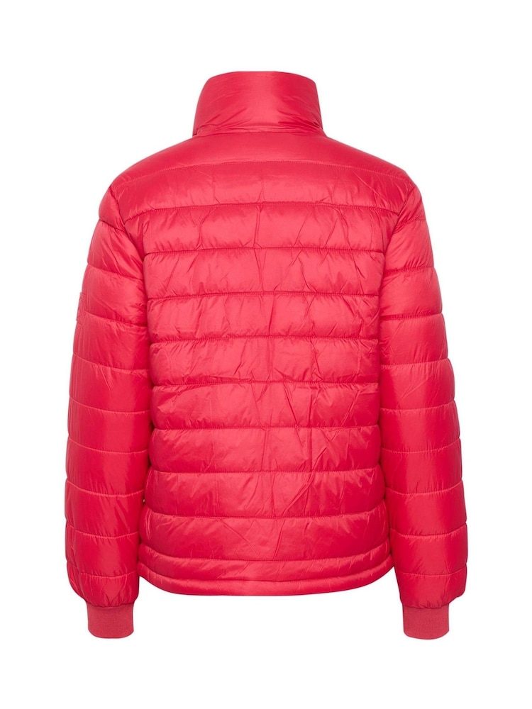 Kaffe Pink Lira Padded Puffer Jacket - Image 7 of 7